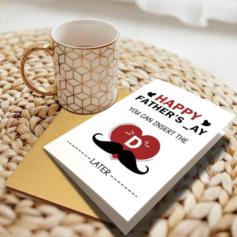 Rude Father's Day Card for Him - Funny & Sexy Design
