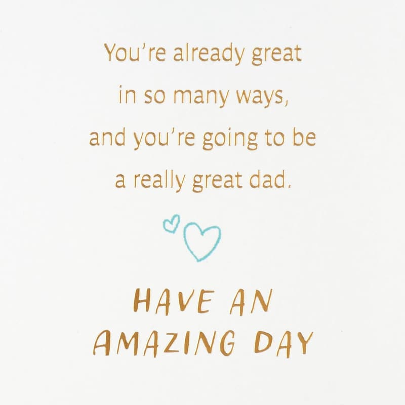 1st Father's Day Card for Son or Friend (Elephants Design)
