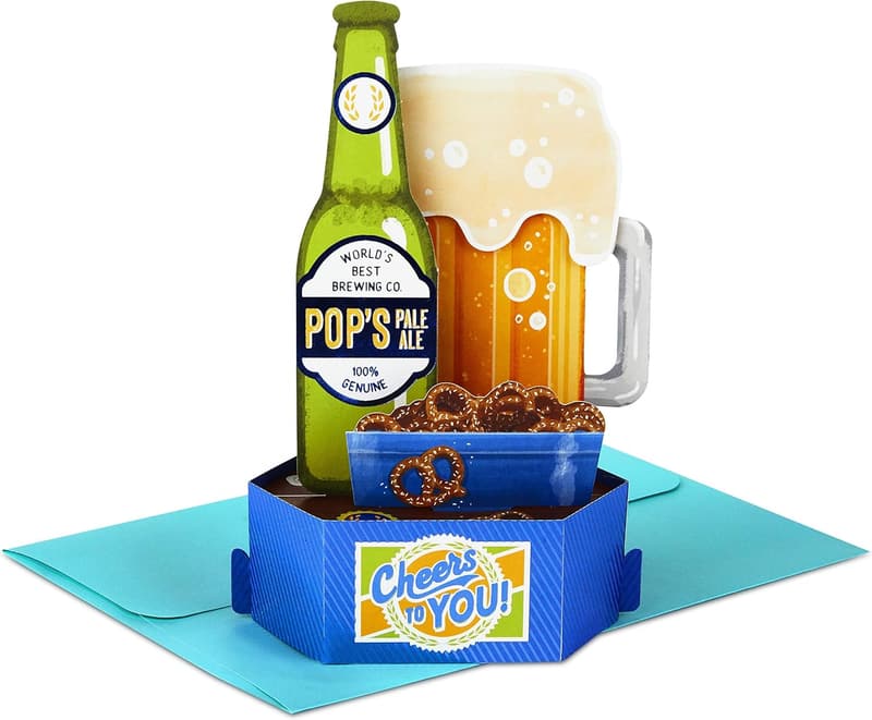 Father's Day Pop-Up Card - Cheers to You