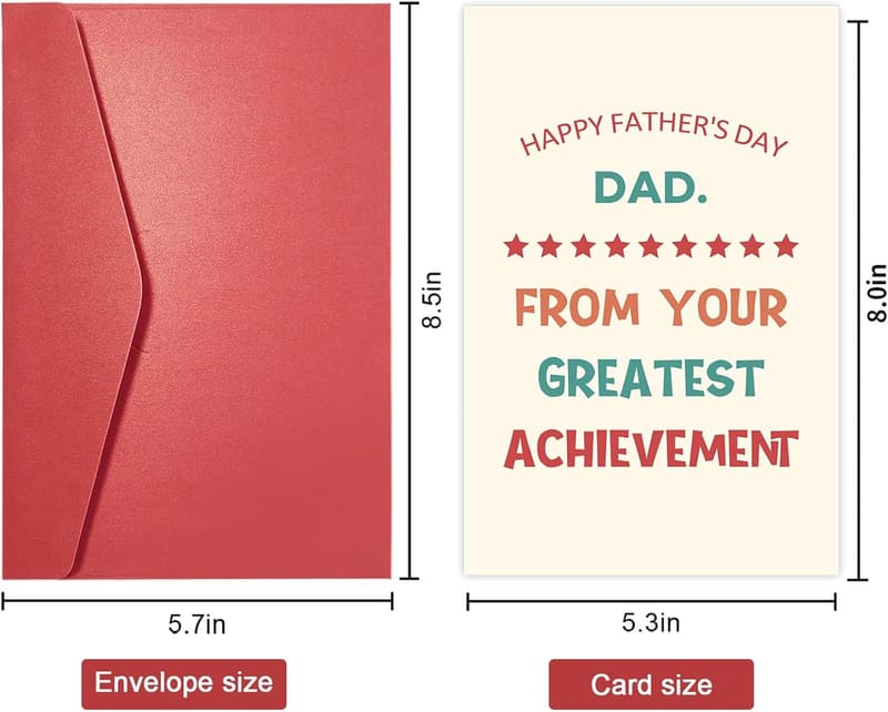 Funny Father's Day Card for Dad – Gag Gift from Kids