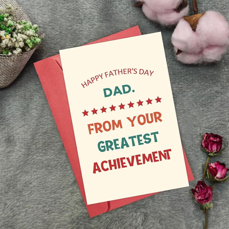 Funny Father's Day Card for Dad – Gag Gift from Kids