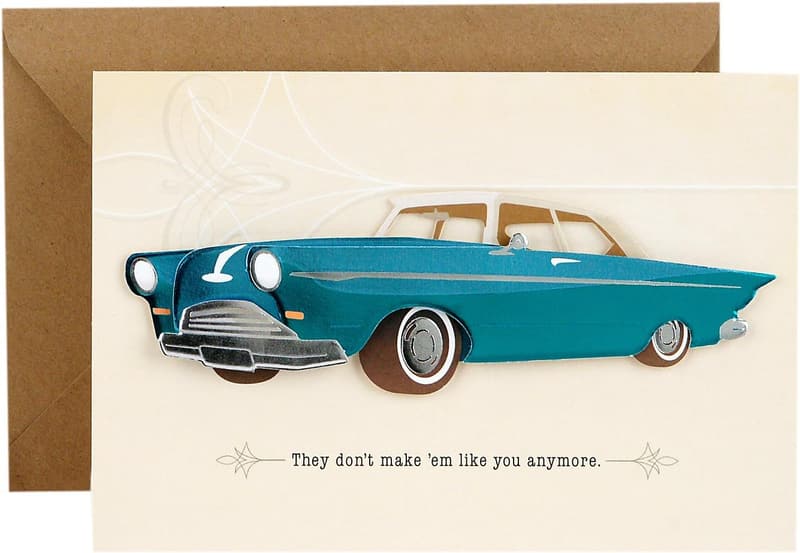 Father's Day Vintage Classic Car Card by Hallmark