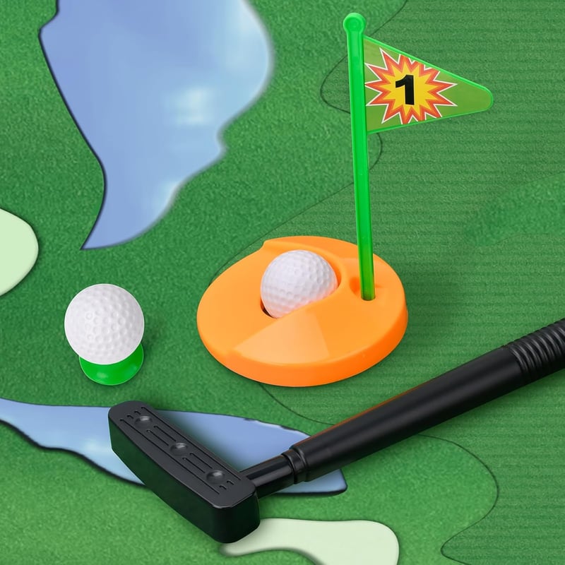 Toilet Golf Game - Fun Gag Gift for Dad and Men