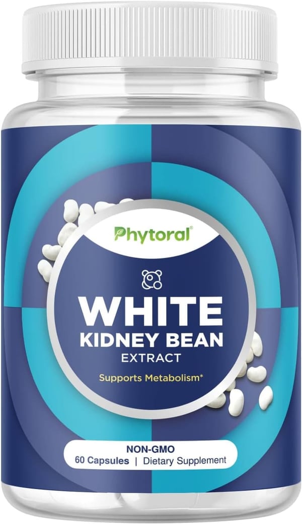Extra Strength White Kidney Bean Extract - Plant-Based Carb Blocker