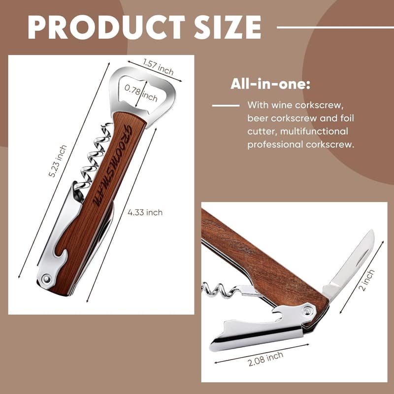 Groomsmen Proposal Multi-Tool Gift Set for Weddings