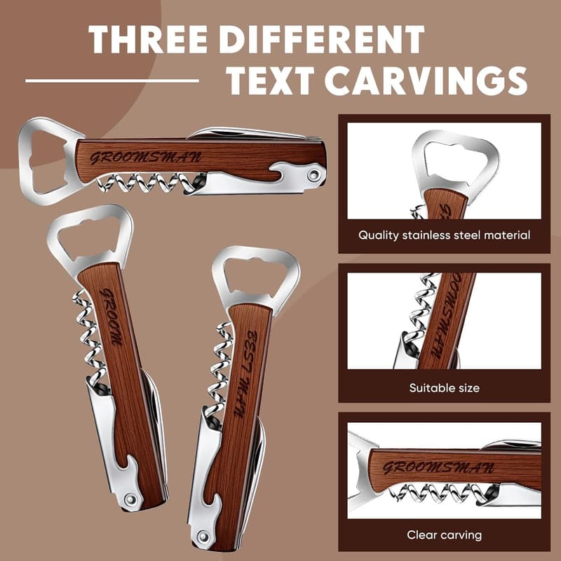 Groomsmen Proposal Multi-Tool Gift Set for Weddings
