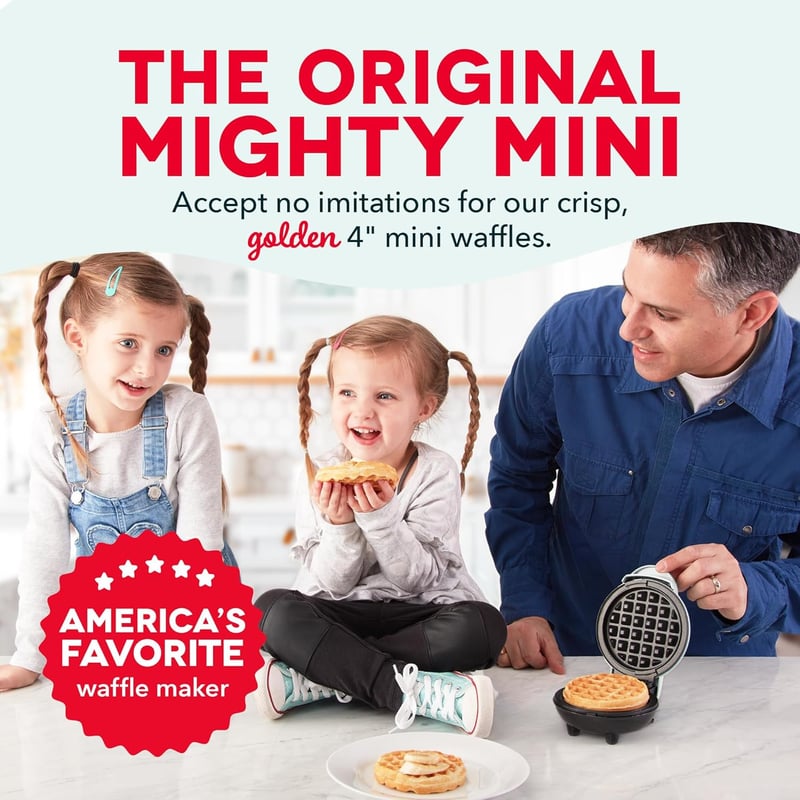 DASH Mini Waffle Maker - 4