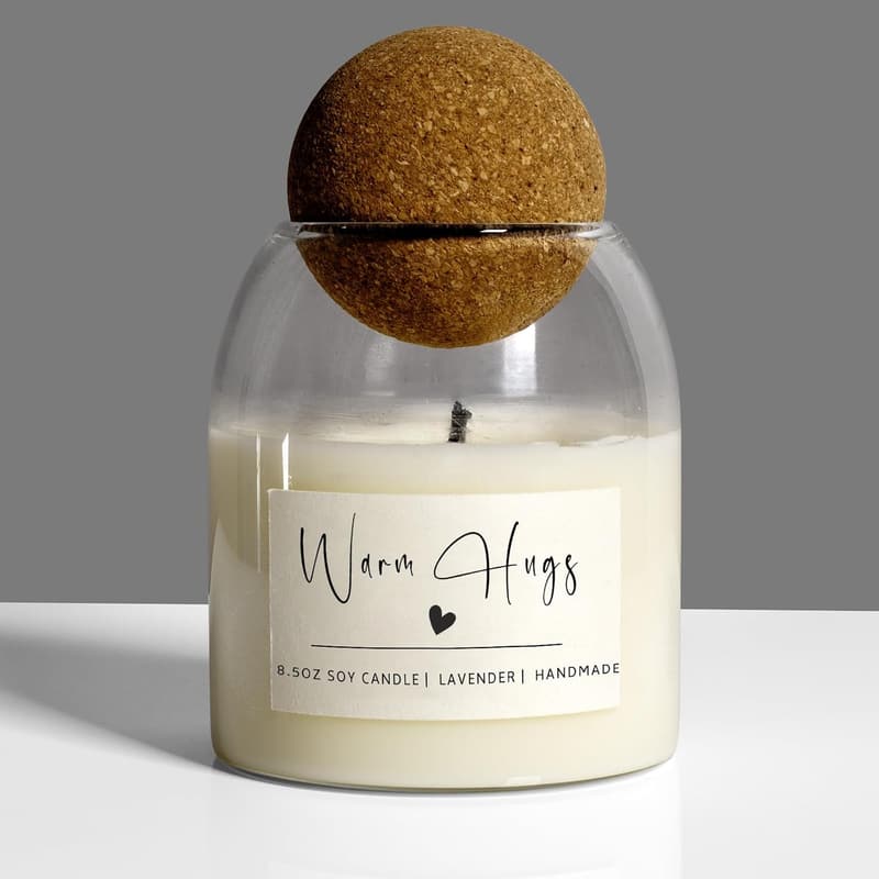 Thinking of You Candle - Long-Lasting 60-Hour Sympathy Gift