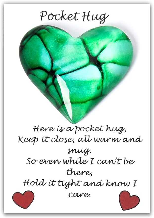 Get Well Soon Pocket Hug Token for Friends and Family