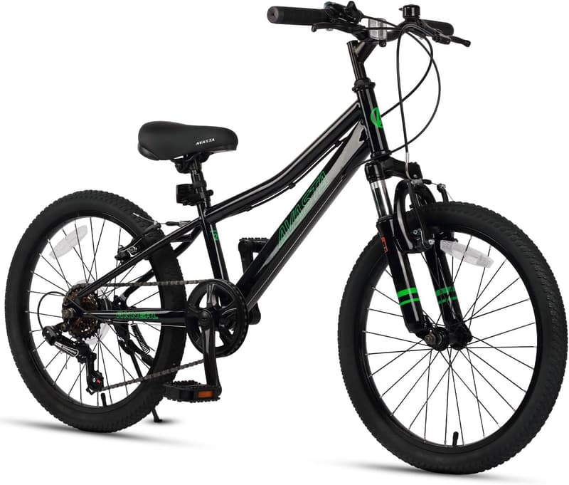 Kids' 20'' Mountain Bike with Suspension & 6 Speeds