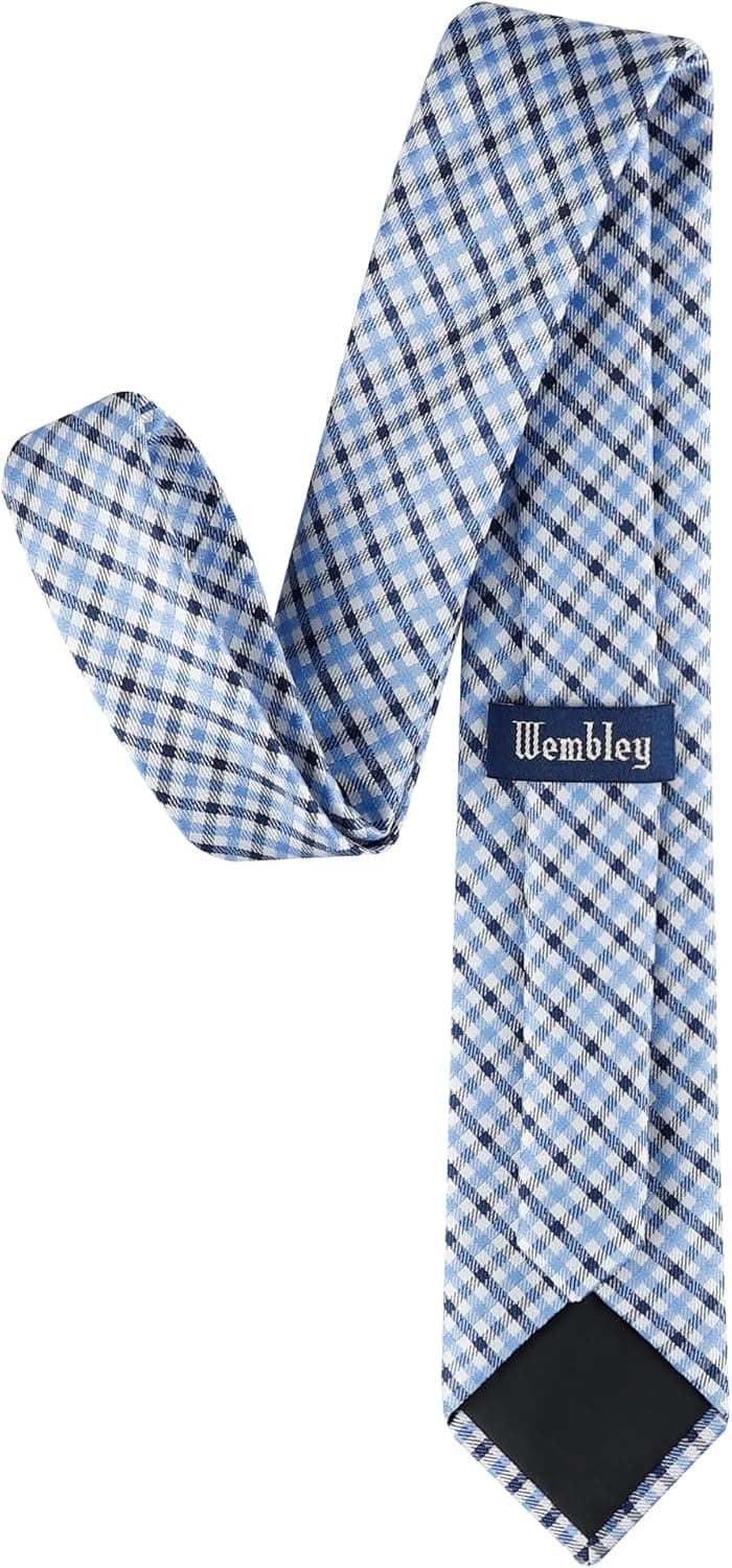 Kids 48-Inch Classic Pattern Self-Tie Necktie