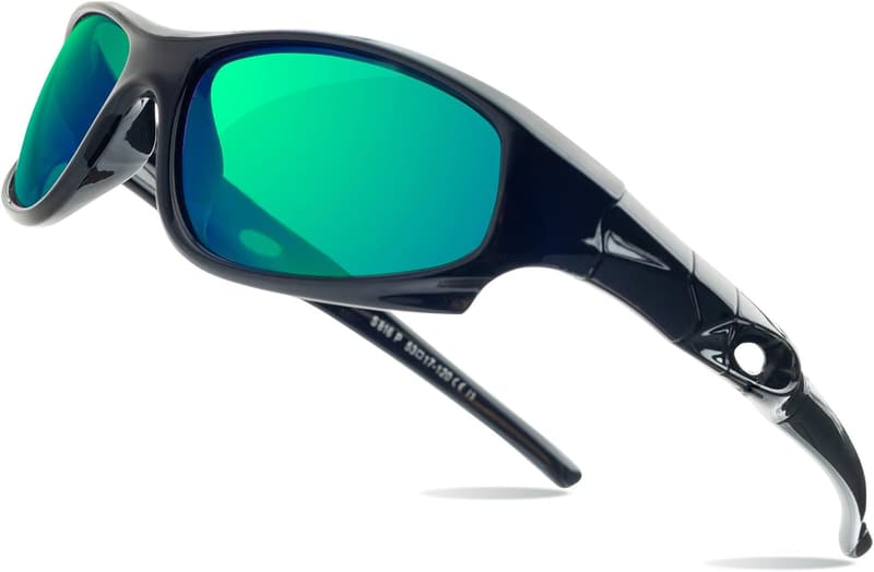 Kids Polarized Sunglasses with Strap for Sports and Beach