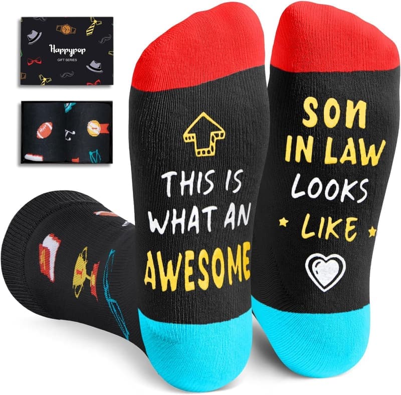 Father's Day Gift: Funny Socks for Men, Dad, Uncle, Son-in-Law