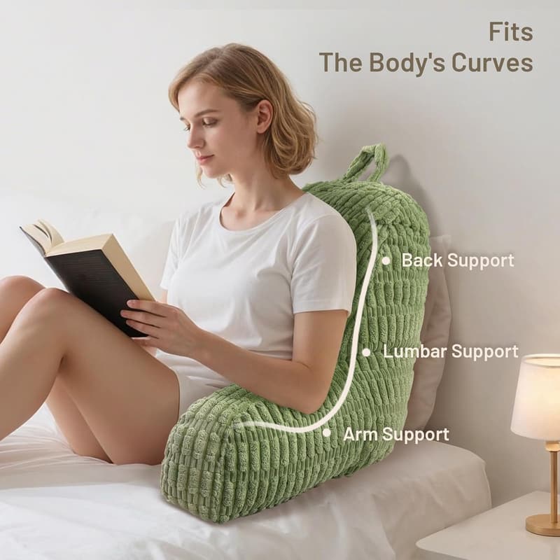 Reading Pillow – Backrest Support Cushion for Comfort and Relaxation