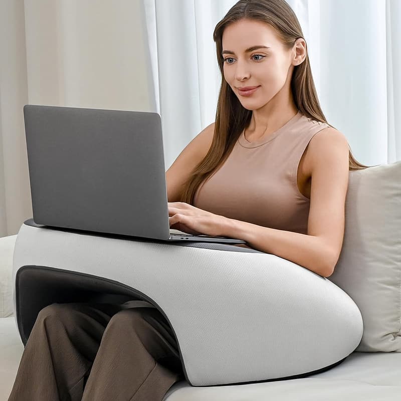 Memory Foam Reading Pillow for Adults - Arm & Back Support