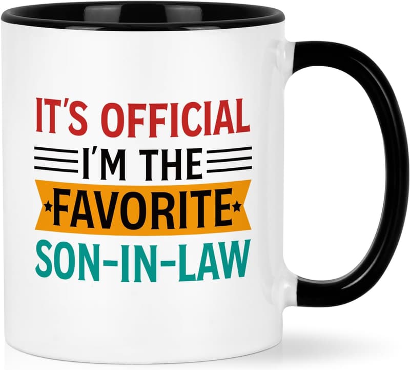 Son-in-Law Gifts - 11oz Mug for Father's Day & Christmas