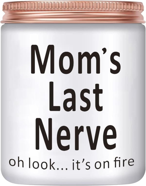 Christmas Gifts for Mom - Highly Scented Long Burning Candle