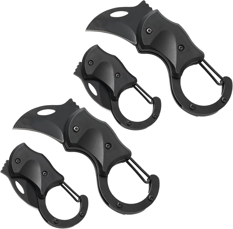 Compact Stainless Steel Pocket Knife Set for Men