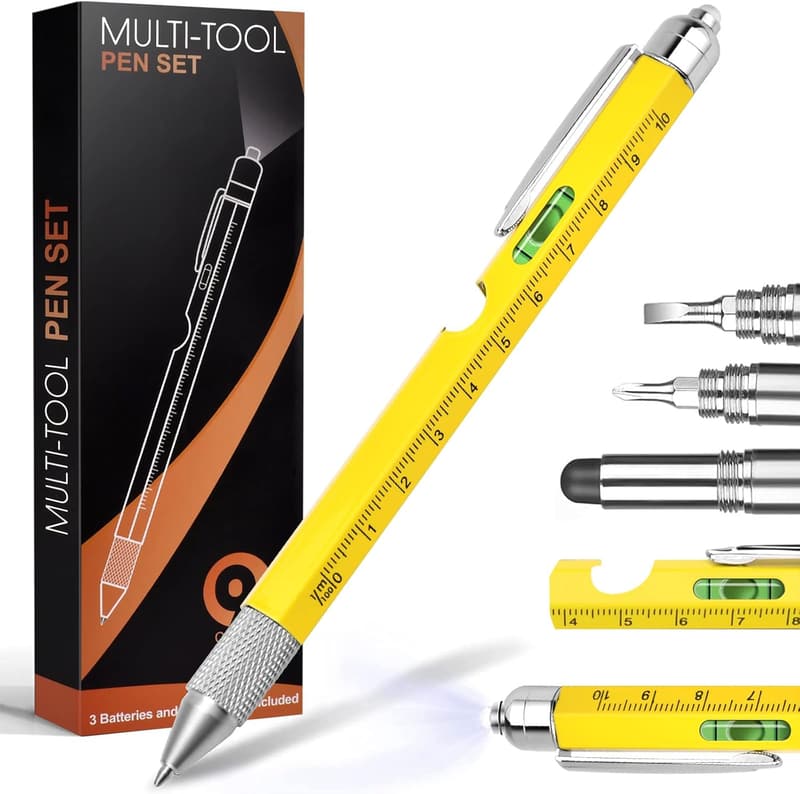 Father's Day 9-in-1 Multitool Pen for Dad and Grandpa