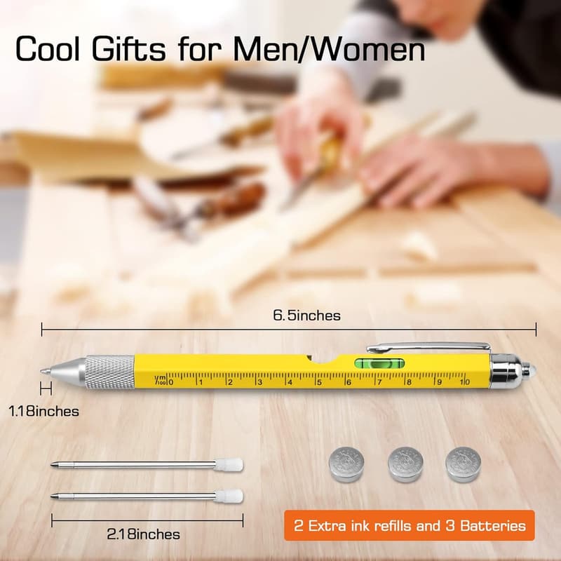 Father's Day 9-in-1 Multitool Pen for Dad and Grandpa
