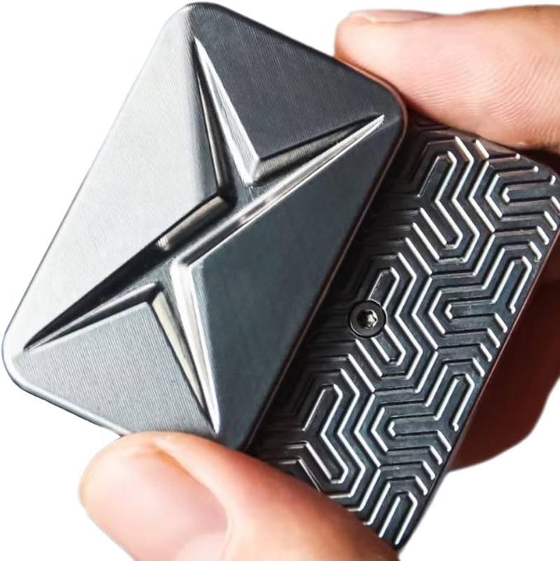 Metal Haptic Fidget Slider Toy for Stress Relief
