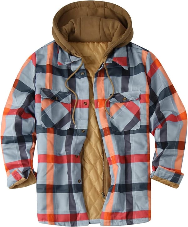 Men's Sherpa Fleece Jacket - Perfect Christmas Gift for Him