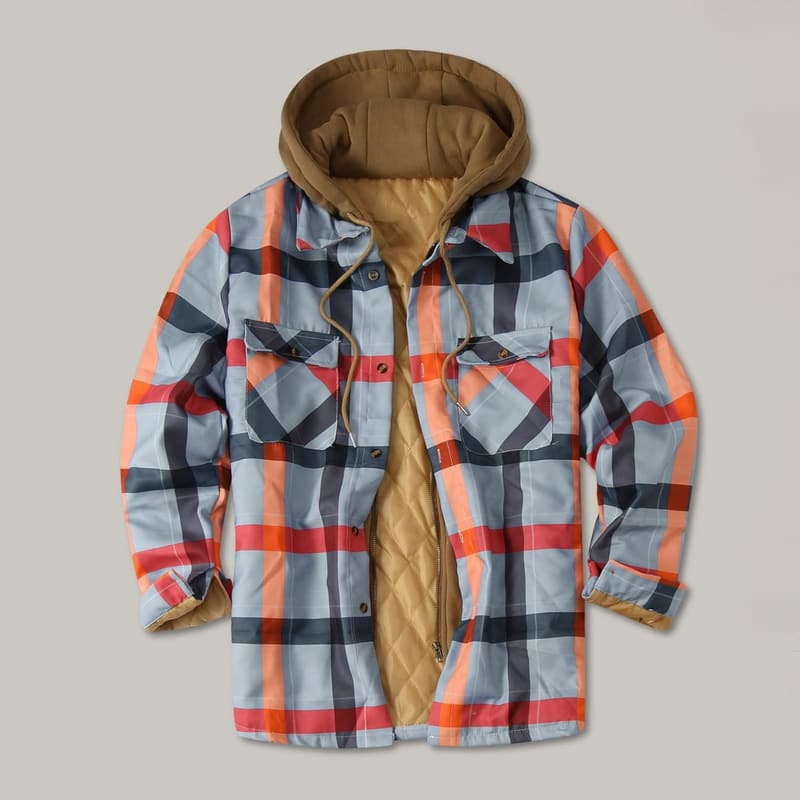 Men's Sherpa Fleece Jacket - Perfect Christmas Gift for Him
