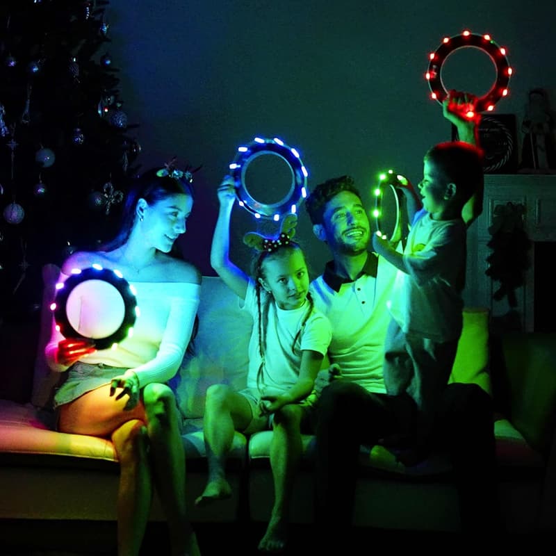 TOSY Flying Ring - 16 Million Color LED Light Up Toy, Waterproof