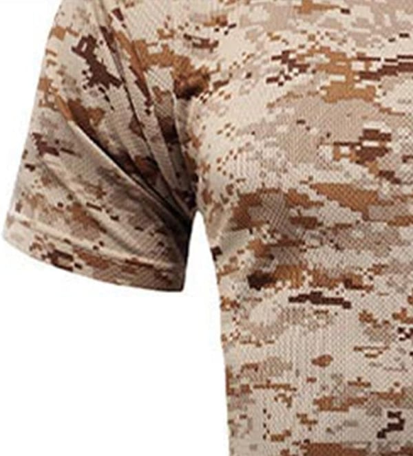 Men's Short Sleeve Solid Color Cotton Tees for Summer Golf