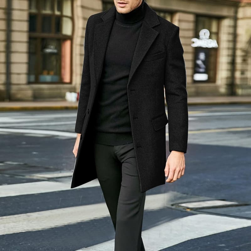 Men's Casual Sleeveless Hooded Winter Jacket with Pockets