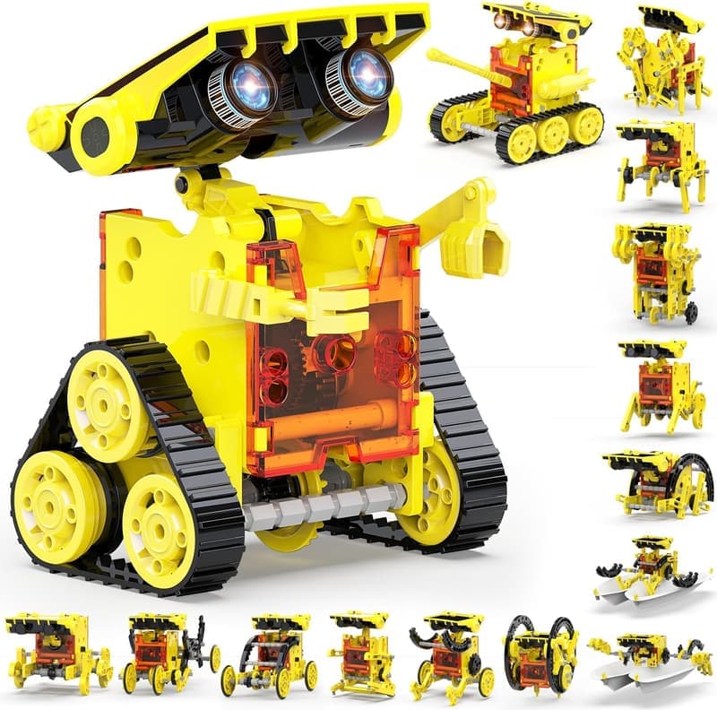 Educational 30-in-1 STEM Solar Robot Kit for Kids 8-12
