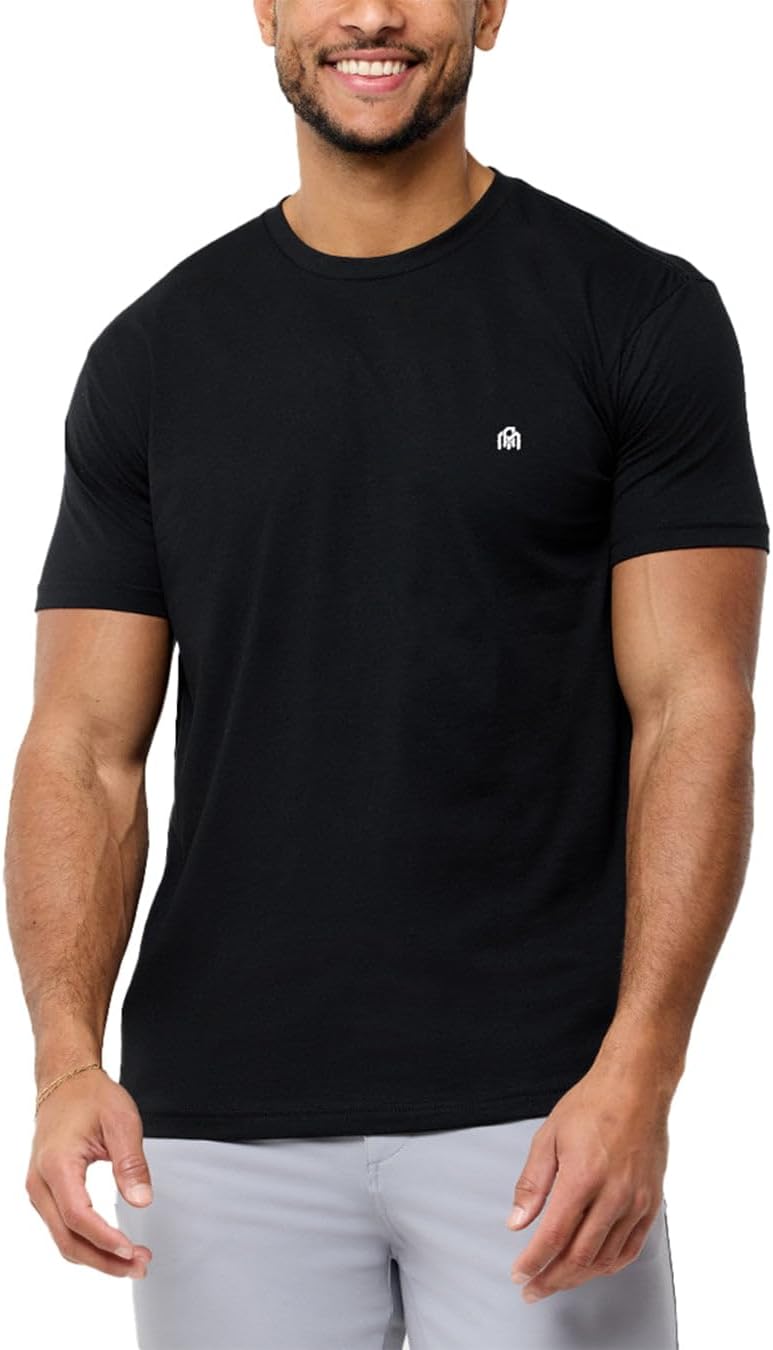 Classic Logo Men's Short Sleeve T-Shirt - Soft & Fitted