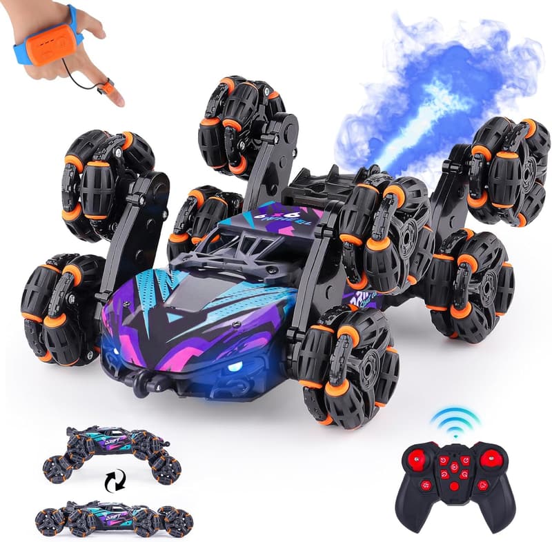 Gesture Sensing RC Stunt Car - Birthday Gift for Kids 6-12