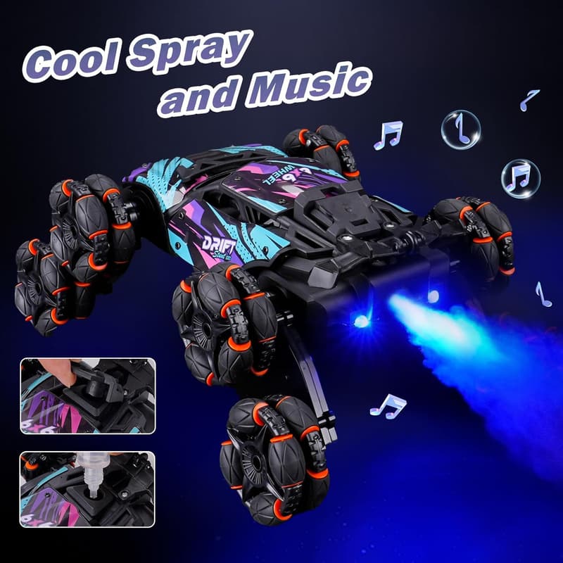 Gesture Sensing RC Stunt Car - Birthday Gift for Kids 6-12