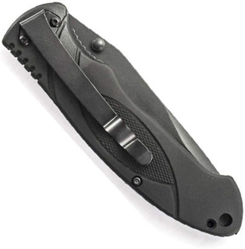 Smith & Wesson Folding Knife with Aluminum Handle, 3.3in Blade