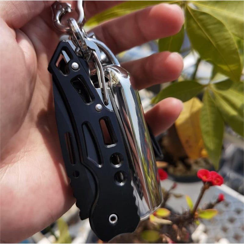 4-Pack Stainless Steel Folding Knives for Outdoor Survival