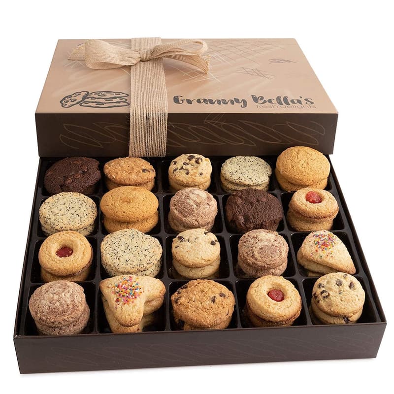 Mother's Day Gourmet Cookie Gift Basket - Assorted Treats for Women