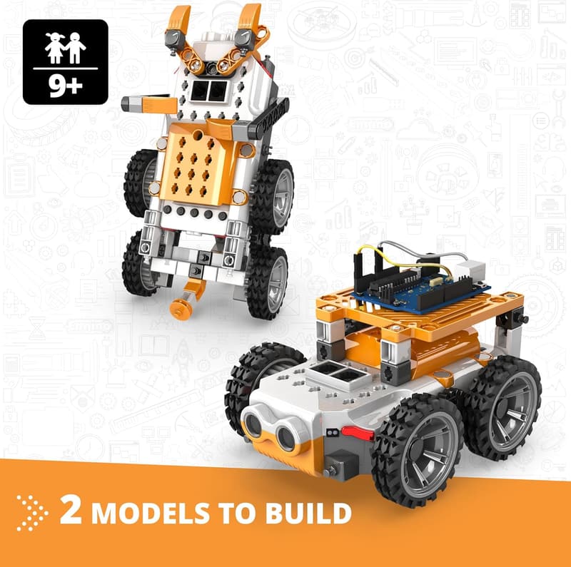 Engino Coding Lab GinoBot Educational Robot for Kids 9+