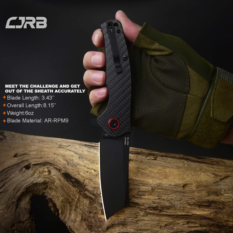 EDC Folding Pocket Knife with 3.43