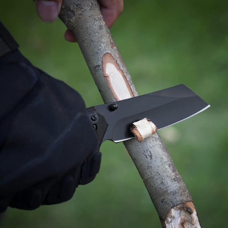 Tactical Folding Knife with G10 Handle for Outdoor Use