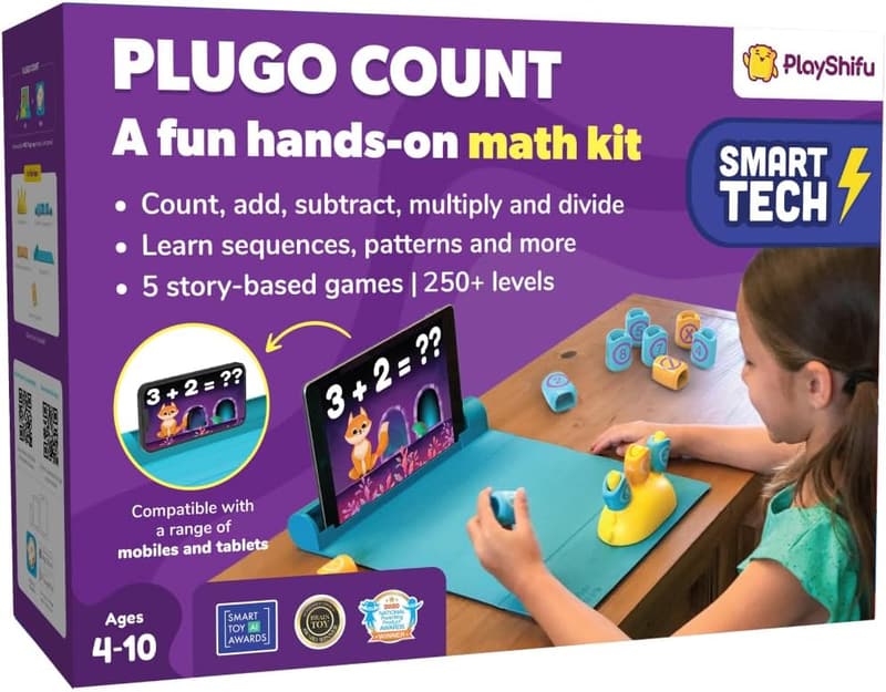 Plugo Count STEM Math Game - Interactive Learning for Kids