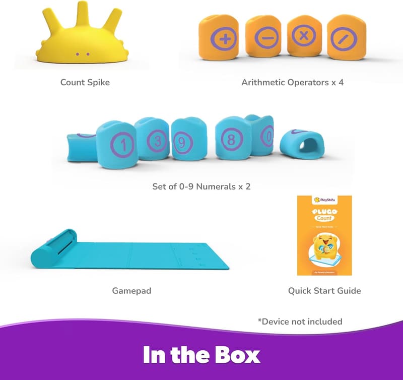 Plugo Count STEM Math Game - Interactive Learning for Kids