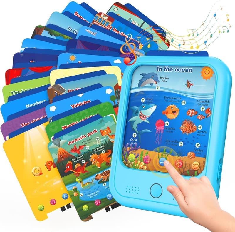 Interactive Learning Tablet for Kids Ages 2-6 - Educational Toy