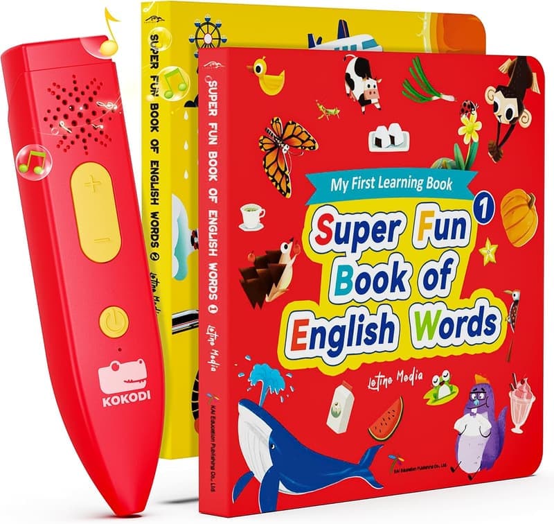 Interactive Audio Books Set for Kids - Educational Learning Toys