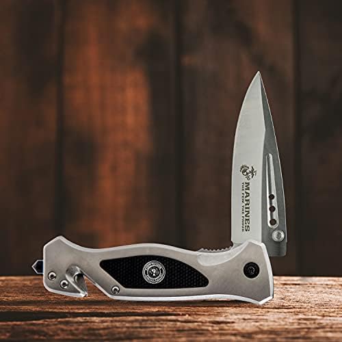 USMC Tactical Folding Knife - 3.5 Inch Blade for Marines