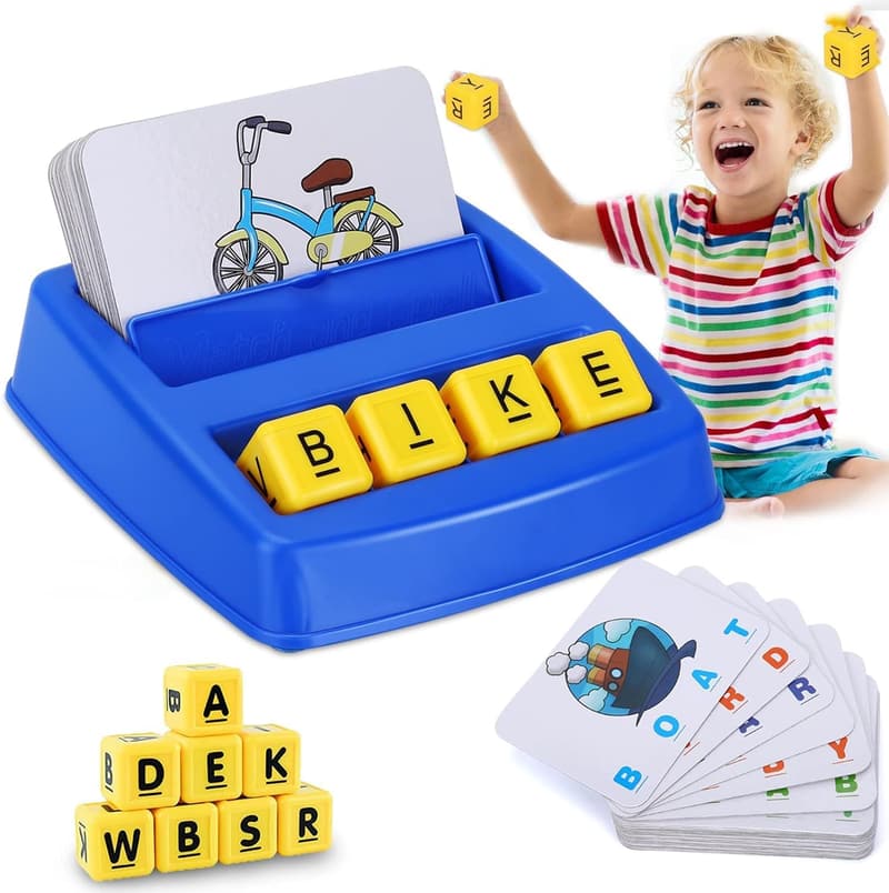 Educational Letter Spelling Games for Kids Ages 4-6