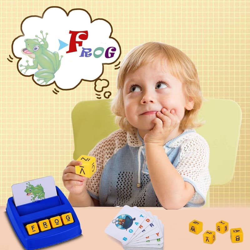 Educational Letter Spelling Games for Kids Ages 4-6