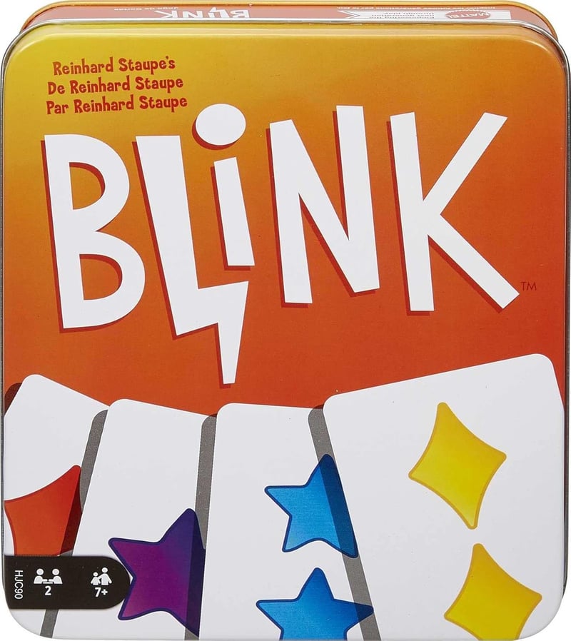 Blink Card Game in Collectible Tin for Family Game Night