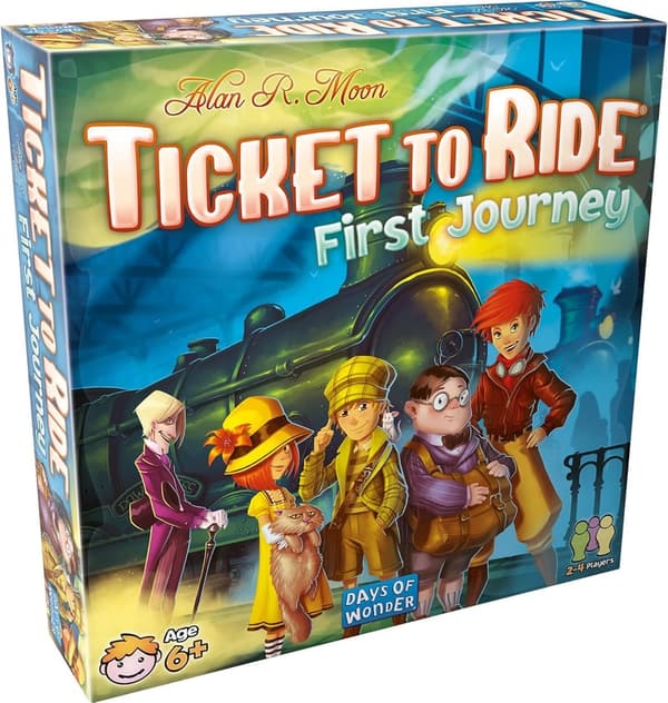 Ticket to Ride: First Journey - Family Train Game for Ages 6+