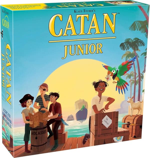 CATAN Junior Board Game - Fun Strategy Adventure for Kids